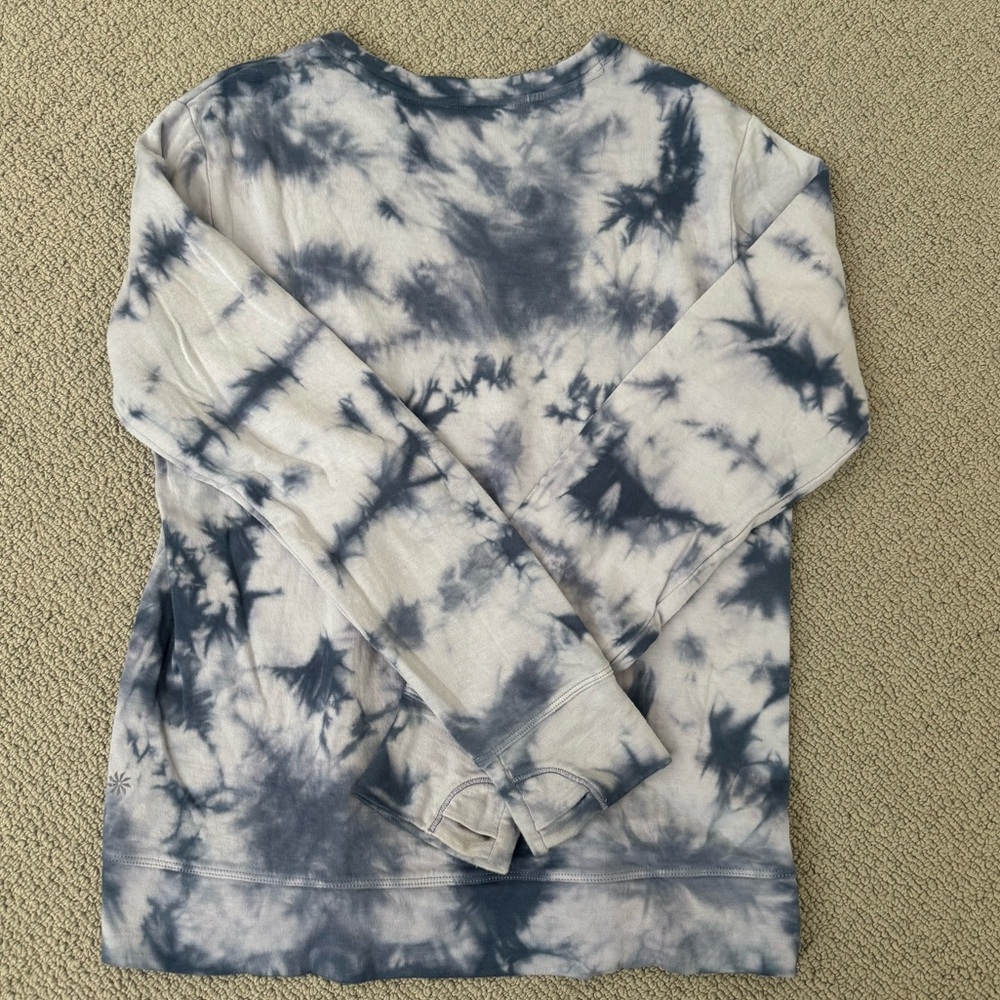 Athleta Girl Purple Tie Dye Sweatshirt - size XXL/16